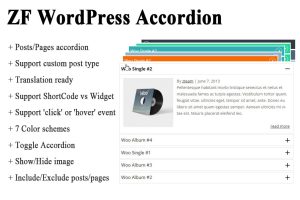 ZF WordPress Accordion