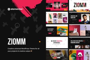 Ziomm – Creative Agency & Portfolio Theme
