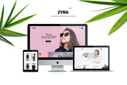 Zyra- Clean, Minimal WooCommerce 1.7.0 WordPress Theme