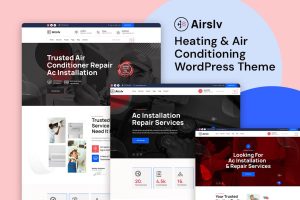 Airslv – Heating & Air Conditioning WordPress Theme