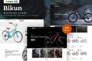 Bikun – Bicycles Store Shopify Theme