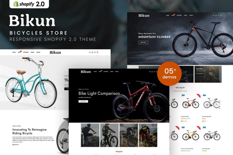 Bikun – Bicycles Store Shopify Theme