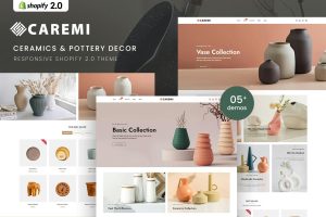Caremi – Ceramics & Pottery Decor Shopify Theme