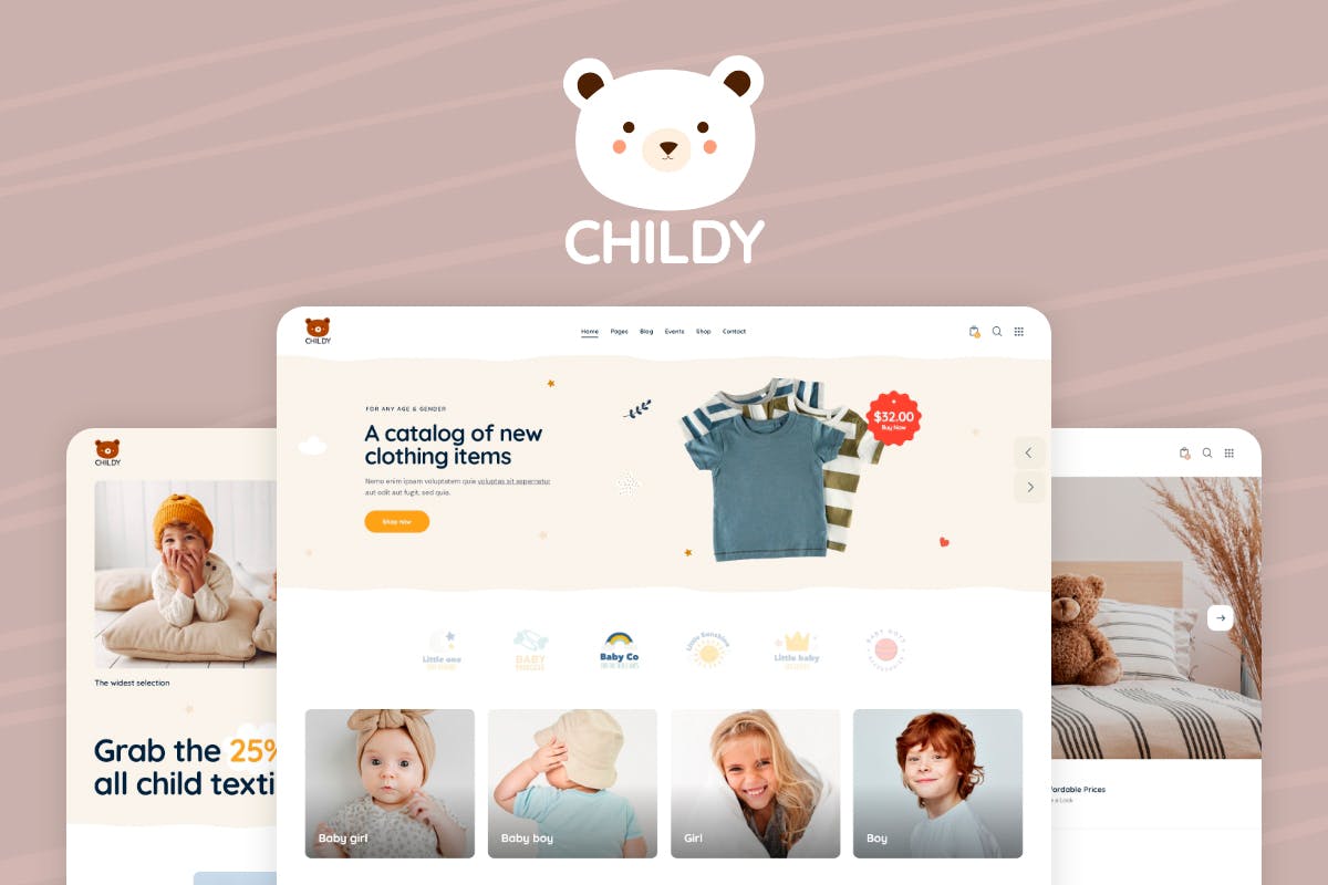 Childy | Responsive & Modern Multi-purpose Children Theme 1.0