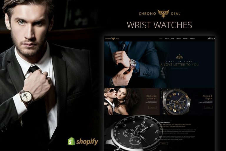 Chrono Dial – Watch Shopify theme