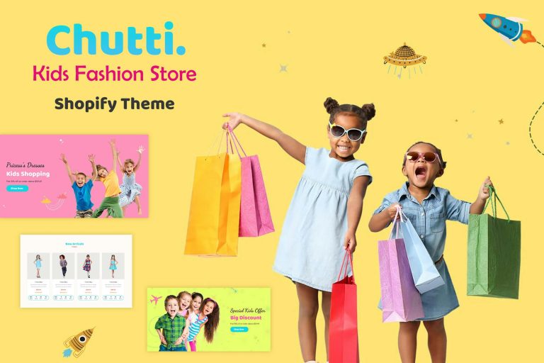 Chutti – Shopify Kids Store, Kids Fashion Shopify