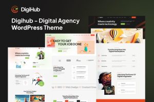 Digihub – Digital Agency WordPress Theme