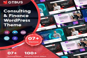 GTBUS – Consulting & Finance WordPress Theme