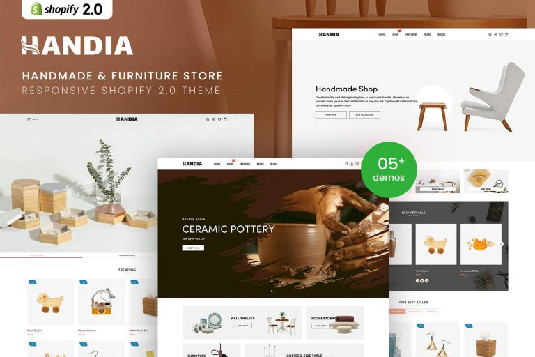 Handia – Handmade Shop Shopify Theme