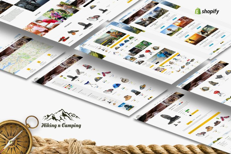 Hiking & Camping – Outdoor, Adventure Shopify Theme