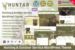 Huntar – Hunting & Outdoor WordPress Theme