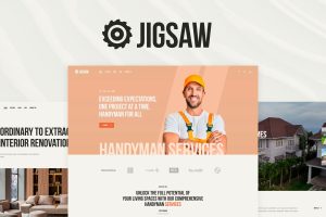 Jigsaw WordPress Theme