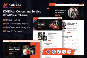 Konsal – Corporate Business & Consulting WordPress