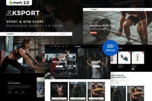 Ksport – Sport Store Responsive Shopify Theme