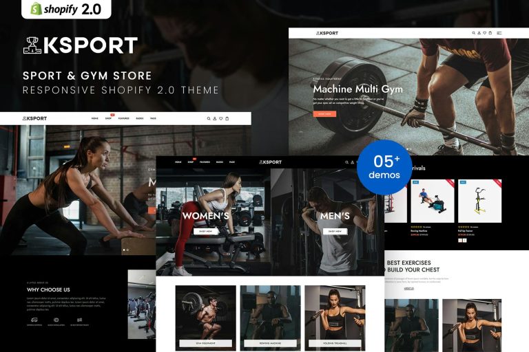 Ksport – Sport Store Responsive Shopify Theme