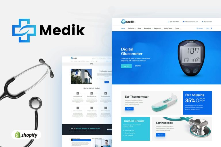 Medik | Medical Shopify Theme