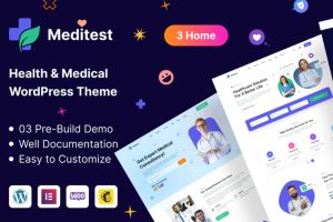 Meditest – Health Care Medical & Hospital Theme