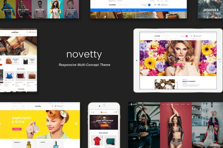Novetty – Responsive Shopify Theme