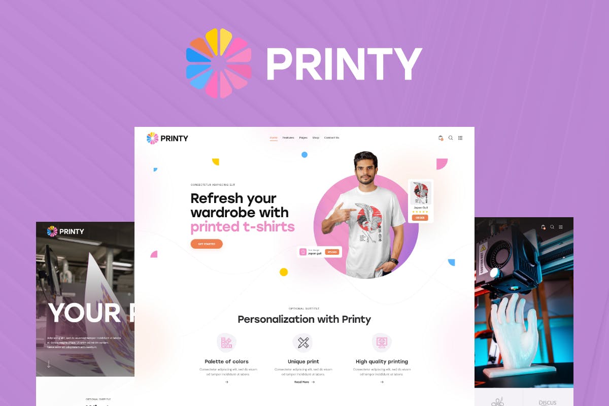 Printy 1.8.0 WordPress Theme