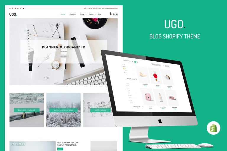 Ugo – Blog Store Shopify Theme