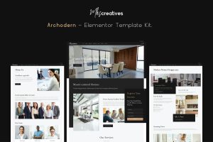 Archodern – Interior & Architecture Elementor Template Kit