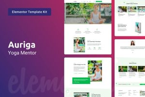 Auriga – Health Coach and Yoga Mentor Elementor Template Kit