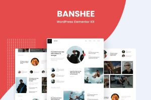 Banshee – News and Magazine WordPress Elementor Template Kit