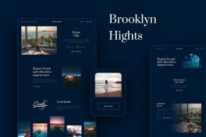 Brooklyn Heights – Private Villa and Hotel Elementor Template Kit