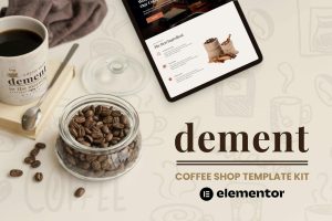 Dement – Coffee Shop Elementor Template Kit