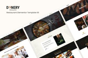Dinery – Restaurant Elementor Template Kit