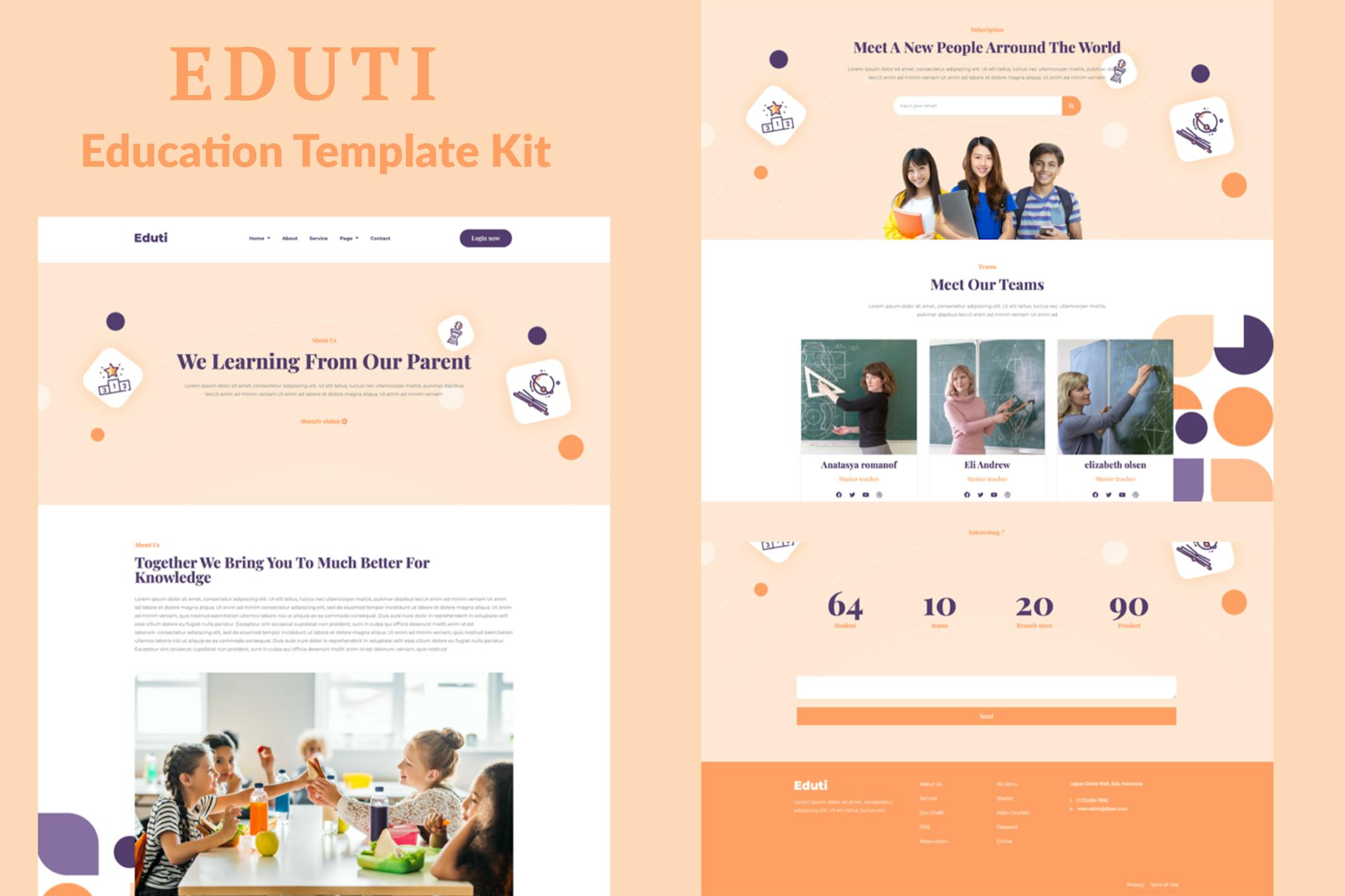 Eduti- Education Elementor Template Kit