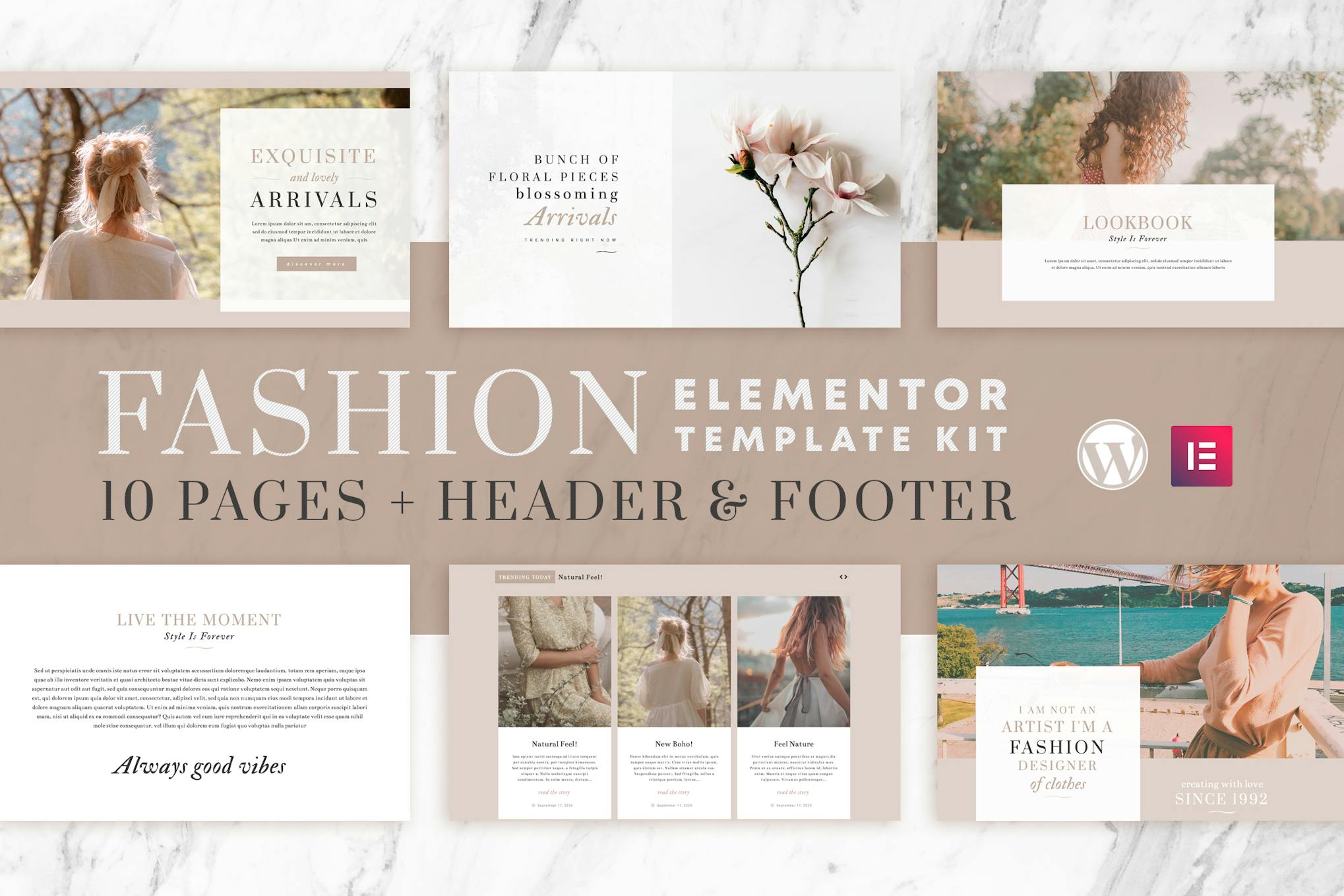 Fashion Instincts- WooCommerce Elementor Template Kit