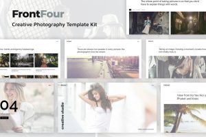 FrontFour – Creative Photography Template Kit