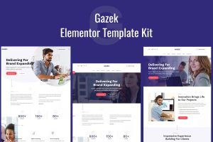 Gazek – Agency Portfolio HTML Template