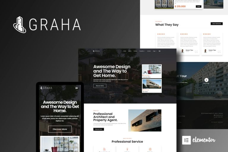H-Estate – Real Estate Elementor Template Kit