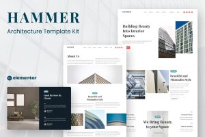 Hammer – Minimal Architecture Elementor Template Kit