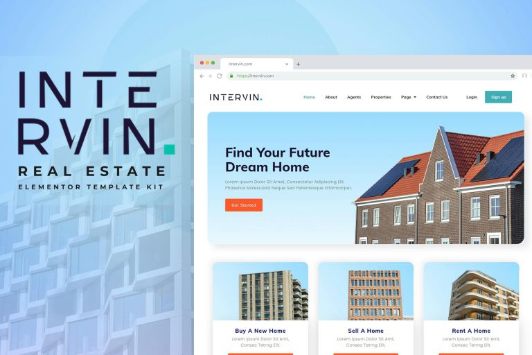 H-Estate – Real Estate Elementor Template Kit