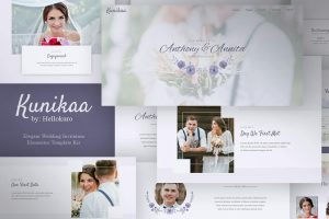 Wedder – Wedding Invitation Elementor Template Kit