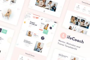 LifeCoach – Mentor and Trainer Template Kit