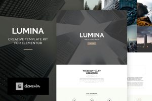 Lumina – Creatives & Business Elementor Template Kit