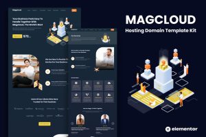 Magcloud – Hosting Domain Elementor Template Kit