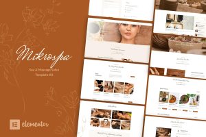 Mikrospa – Spa and Massage Elementor Template Kit