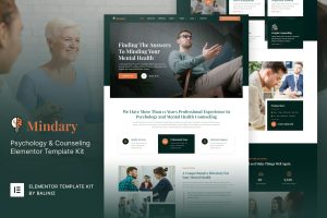 Psychole – Psychology and Counseling Elementor Template Kit