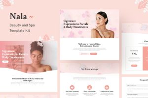 Nala – Beauty and Spa Template Kit
