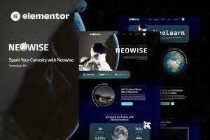 Neowise – Astronomy Elementor Template Kit