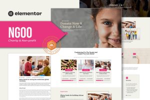 NGOO – Non – profit Charity Template Kit