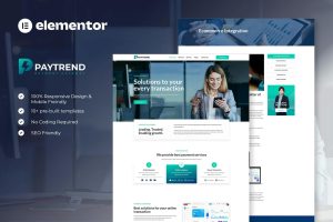 Paytrend – Online Payment Gateaway Elementor Template Kit