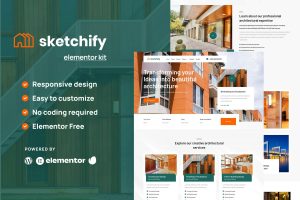 Sketchify – Architecture & Construction Service Elementor Template Kit