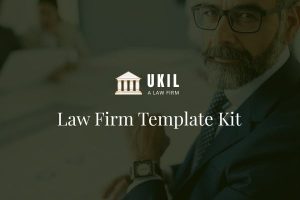Ukil – Law Firm Template Kit