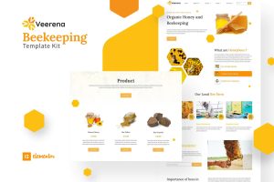 Veerena – Honey Bee Elementor Template Kit